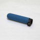 Scull and Skinny Sweep Grip, Azure Blue Ribbed Rubber, Adjustable